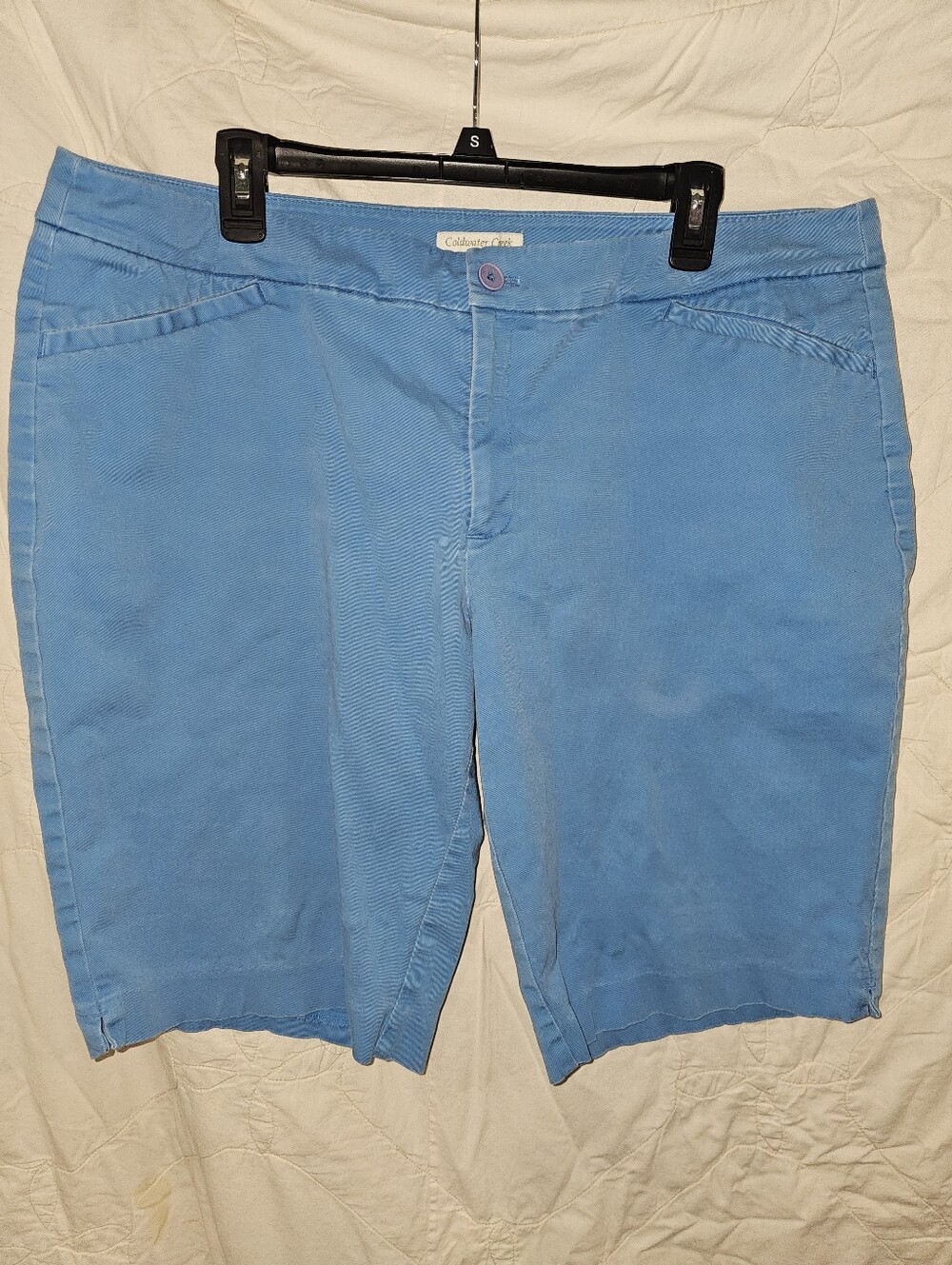Coldwater Creek Bright Blue Women's Shorts  Size 18